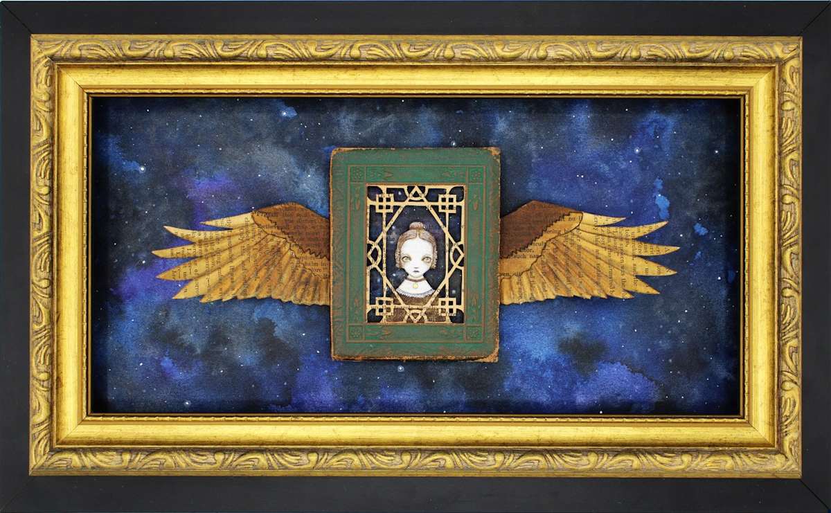 Lonely Enchanted Lenore by Valerie Savarie 