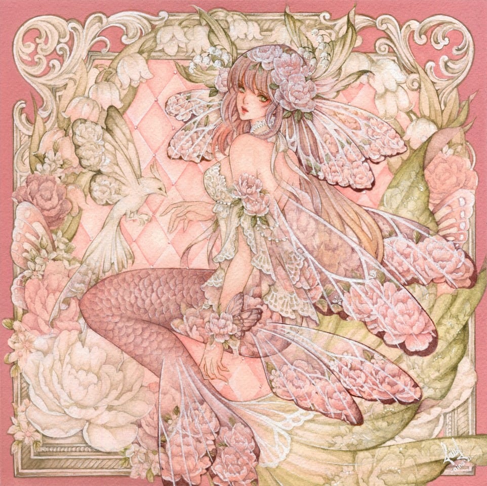 Mermaid lily by Laverinne 