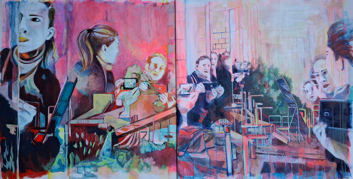 Mise en abîme I et II by Marie Désert 