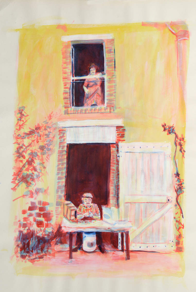 A la fenêtre by Marie Désert 