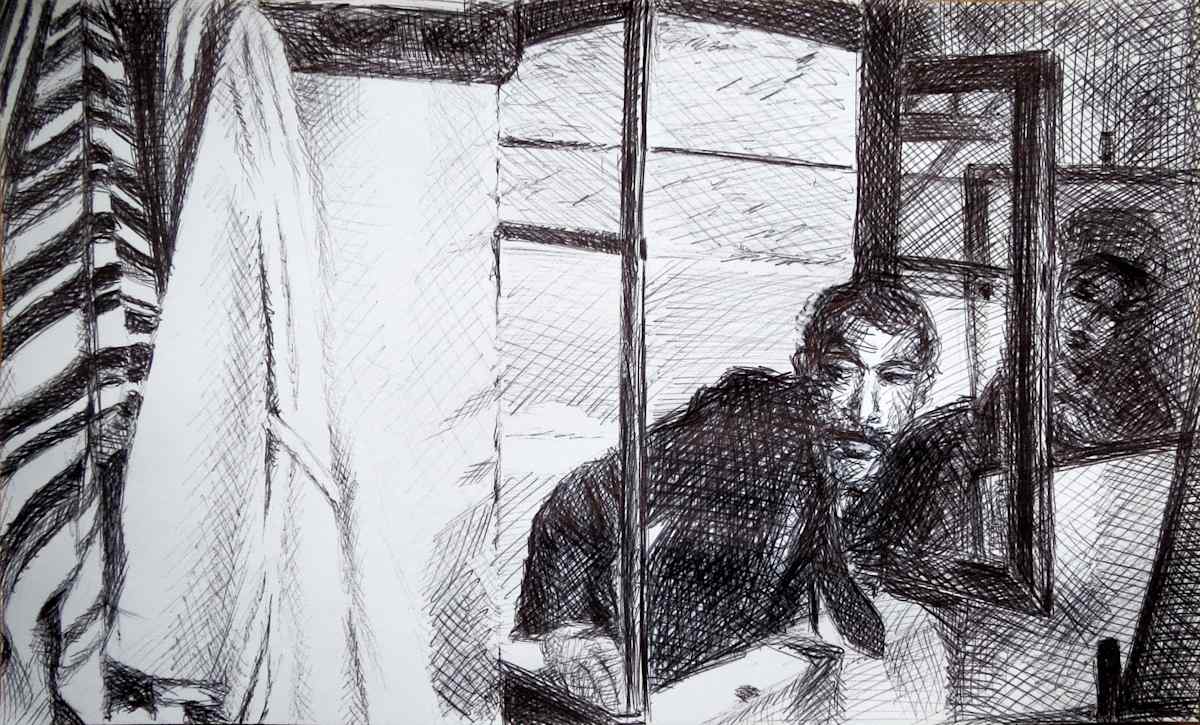 A la fenêtre by Marie Désert 