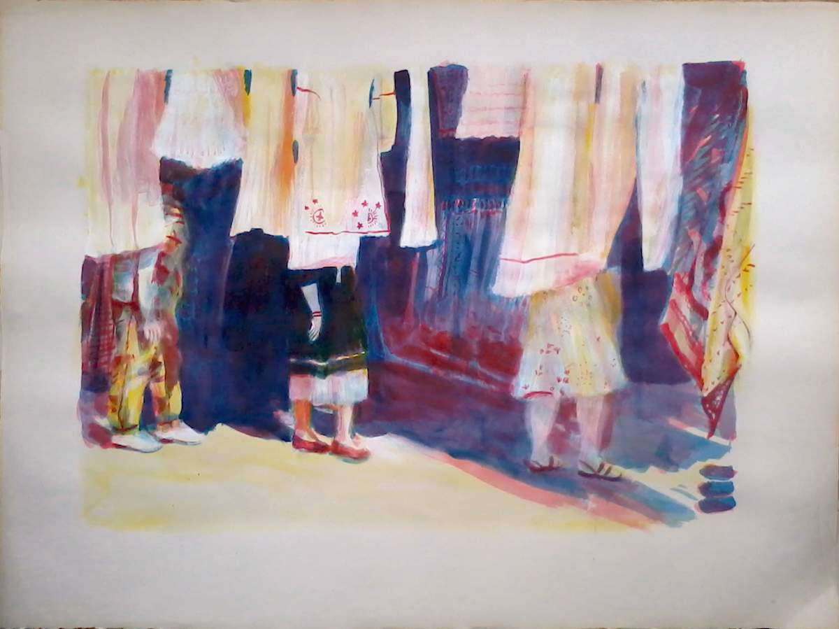 Au marché by Marie Désert 