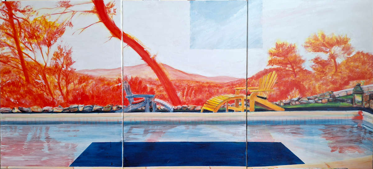 Triptyque "Espaces" by Marie Désert  Image: Copyright ADAGP, Paris 2025