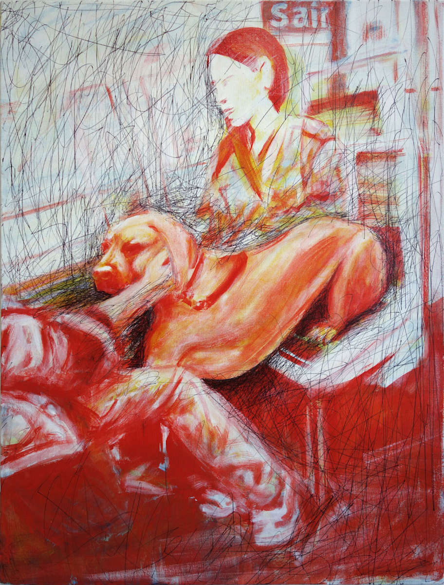 Impresive Dog by Marie Désert  Image: Copyright ADAGP Paris 2023.