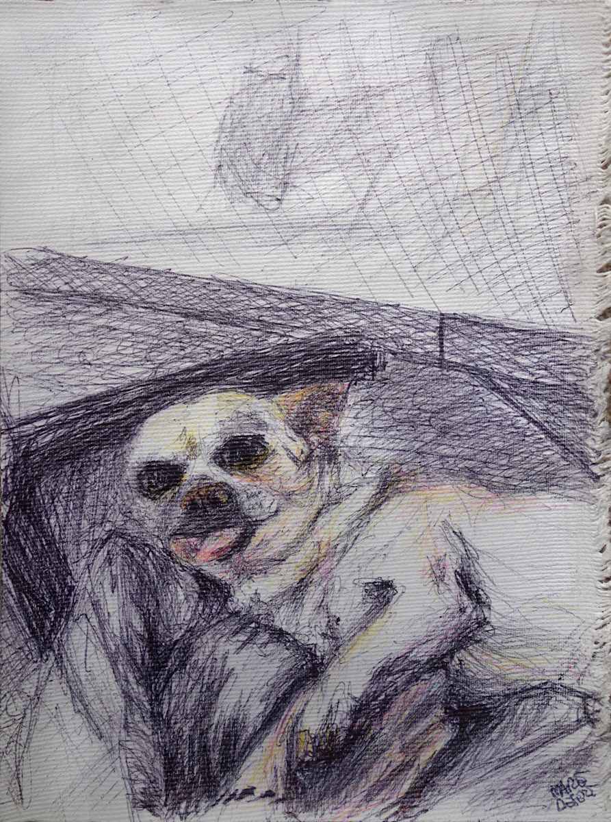 Lovely Dog II by Marie Désert  Image:  Copyrights ADAGP, Paris 2023
