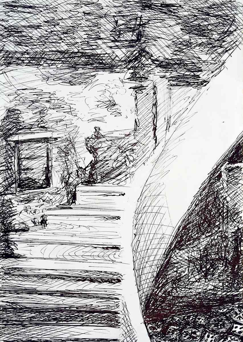 L'escalier by Marie Désert 