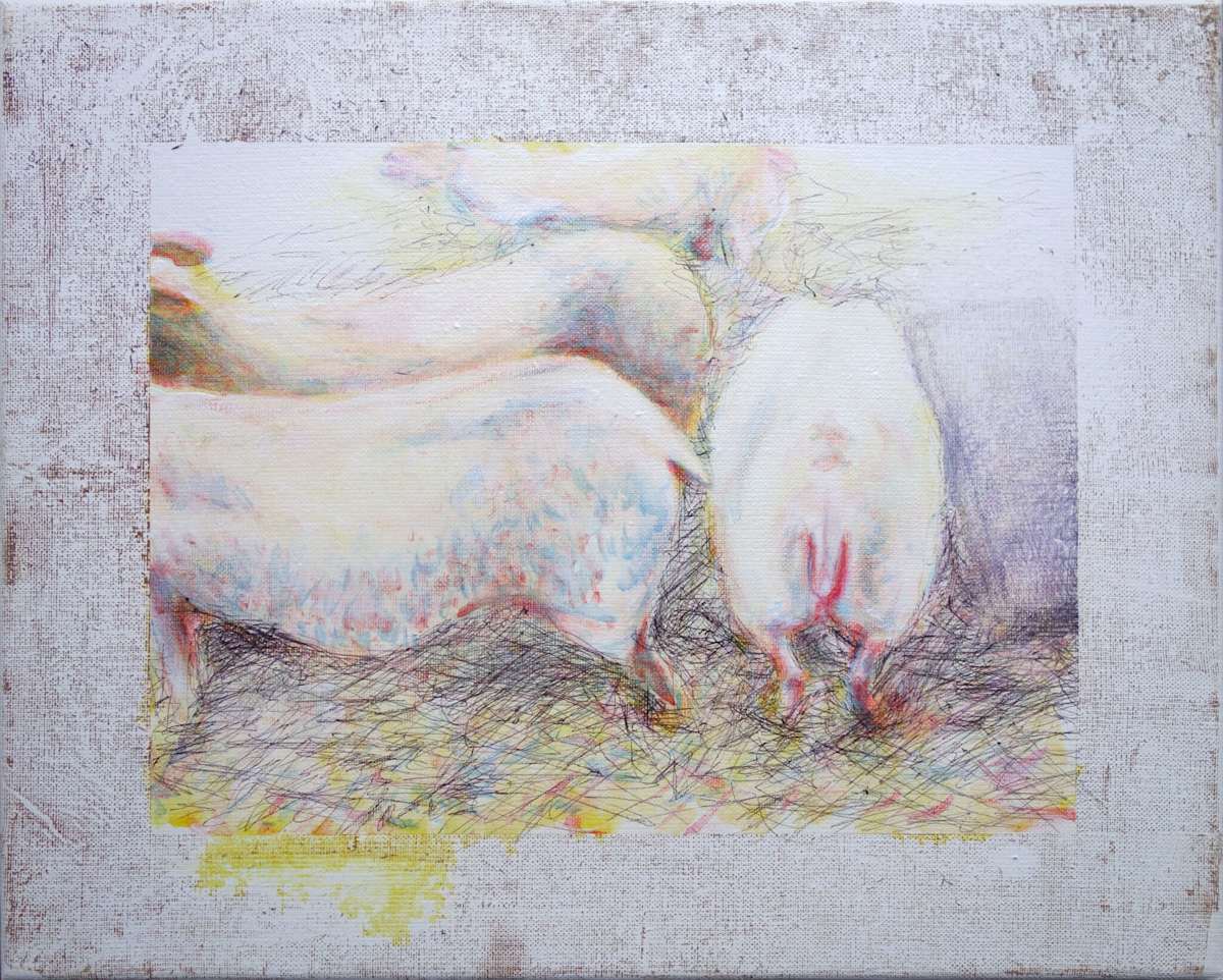 Nos amis animaux IV by Marie Désert  Image: Copyright Adagp, Paris 2022. 