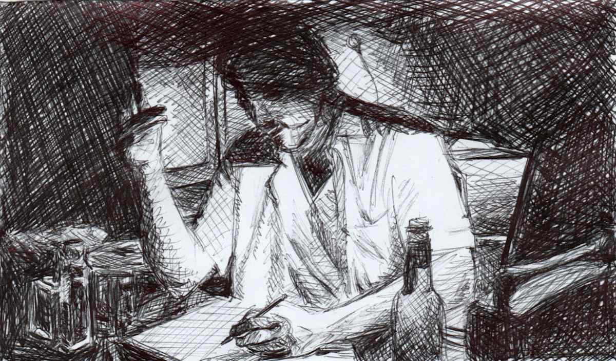 En écrivant by Marie Désert  Image: Copyright Adagp, Paris 2020. 