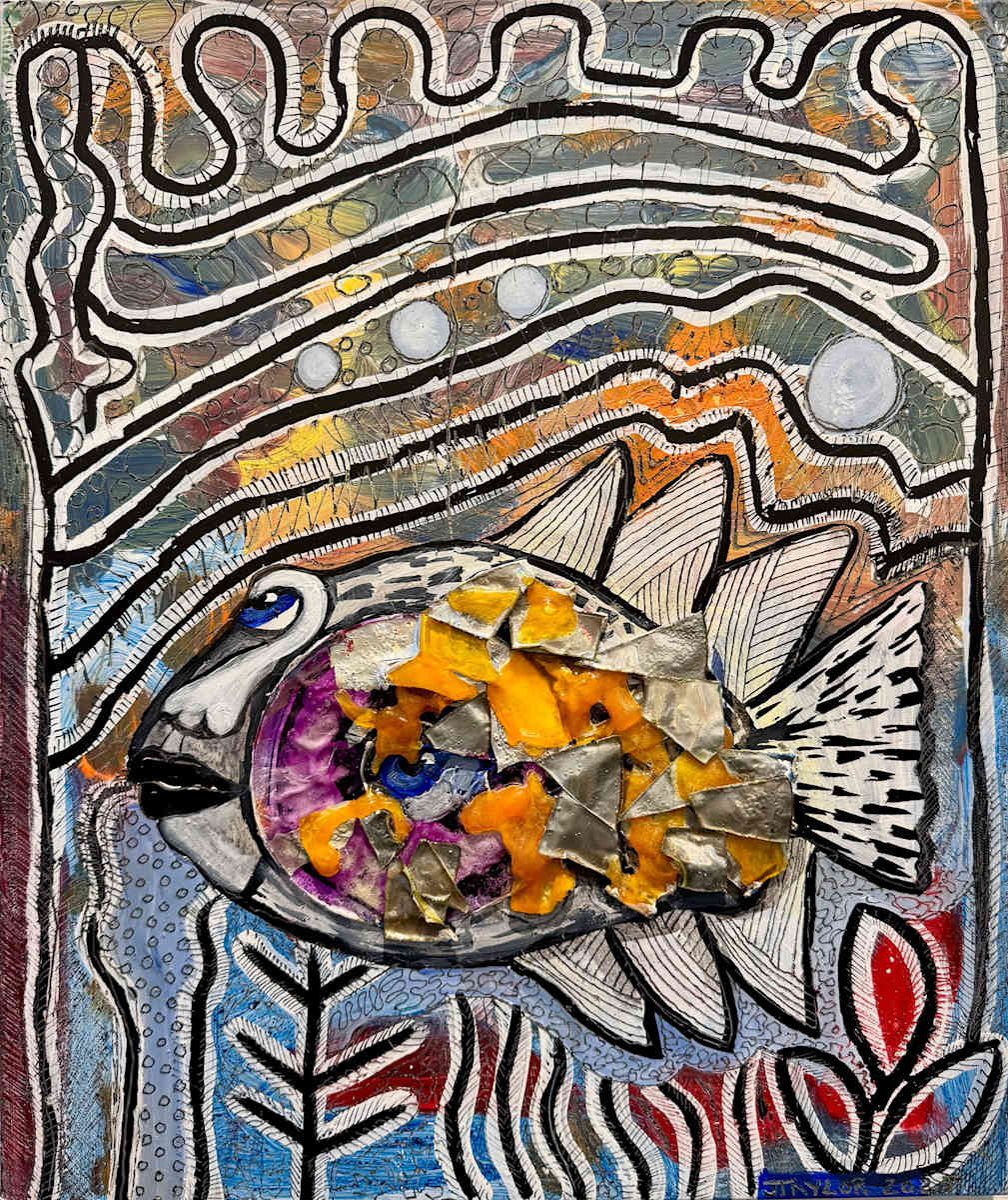 Fish Guts III by Jennifer Taylor 