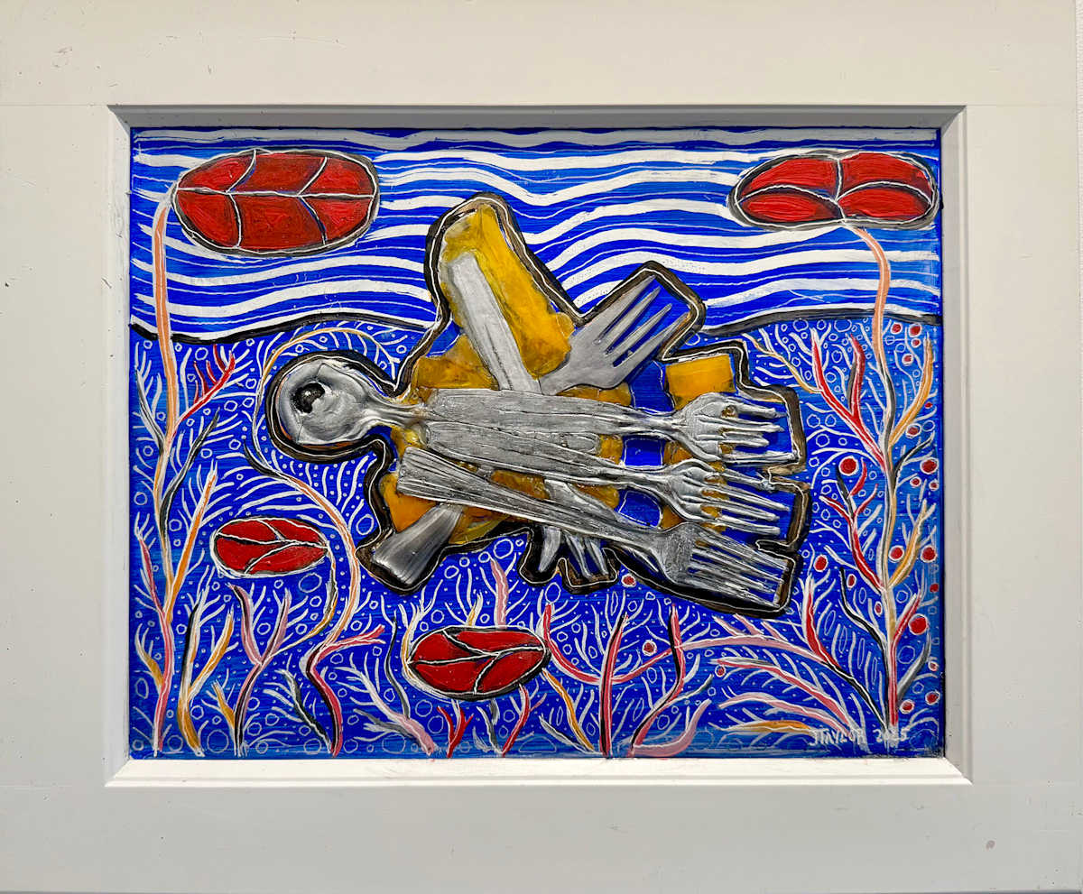 Fish Guts X by Jennifer Taylor 