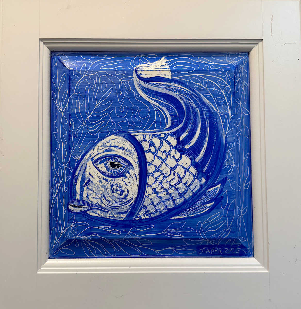 Fish Lines V by Jennifer Taylor, Image 2.