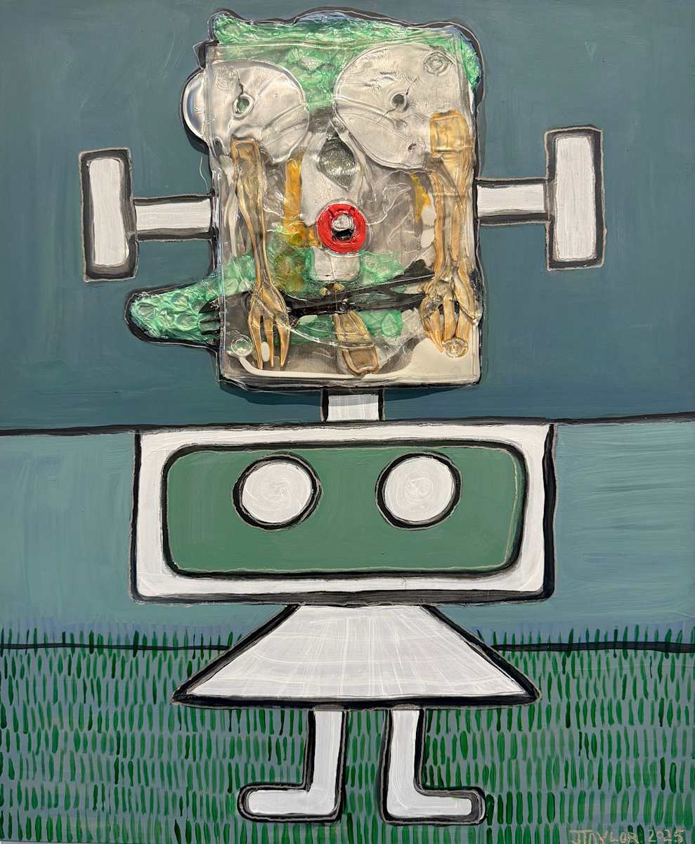 Plastic Robot by Jennifer Taylor 