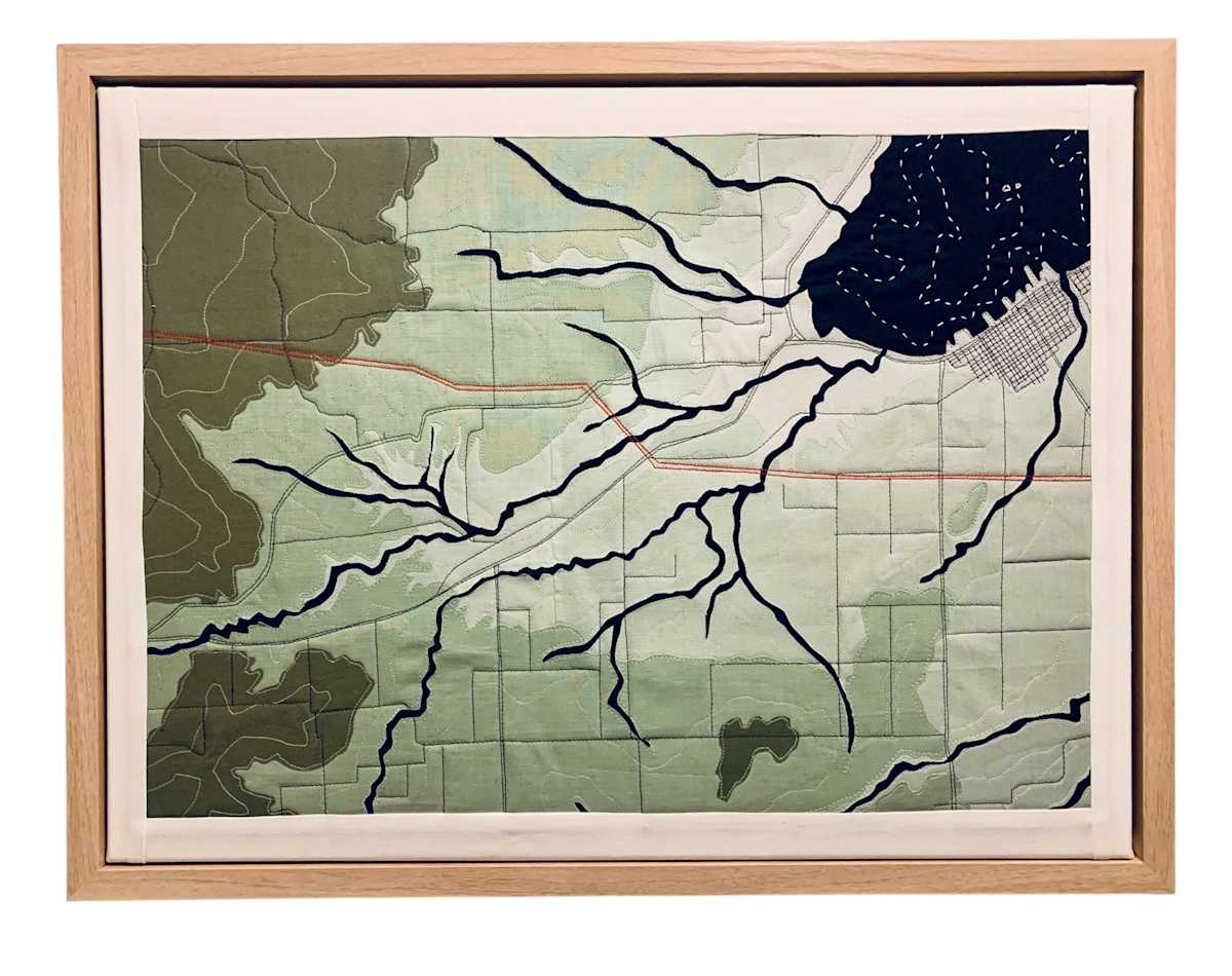 Line 5 Crossing the Chequamegon Bay Watershed (46.576151, -90.982253) by Shea Schachameyer 
