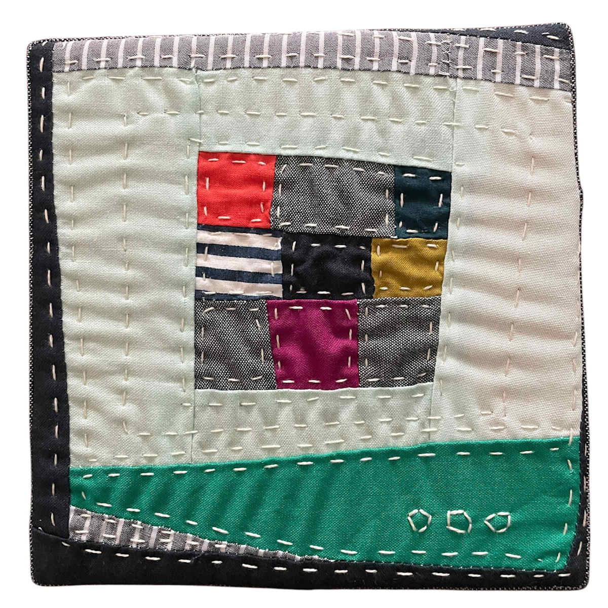 Quilt Block (No. 1) - Nine Patch by Shea Schachameyer, Image 1.