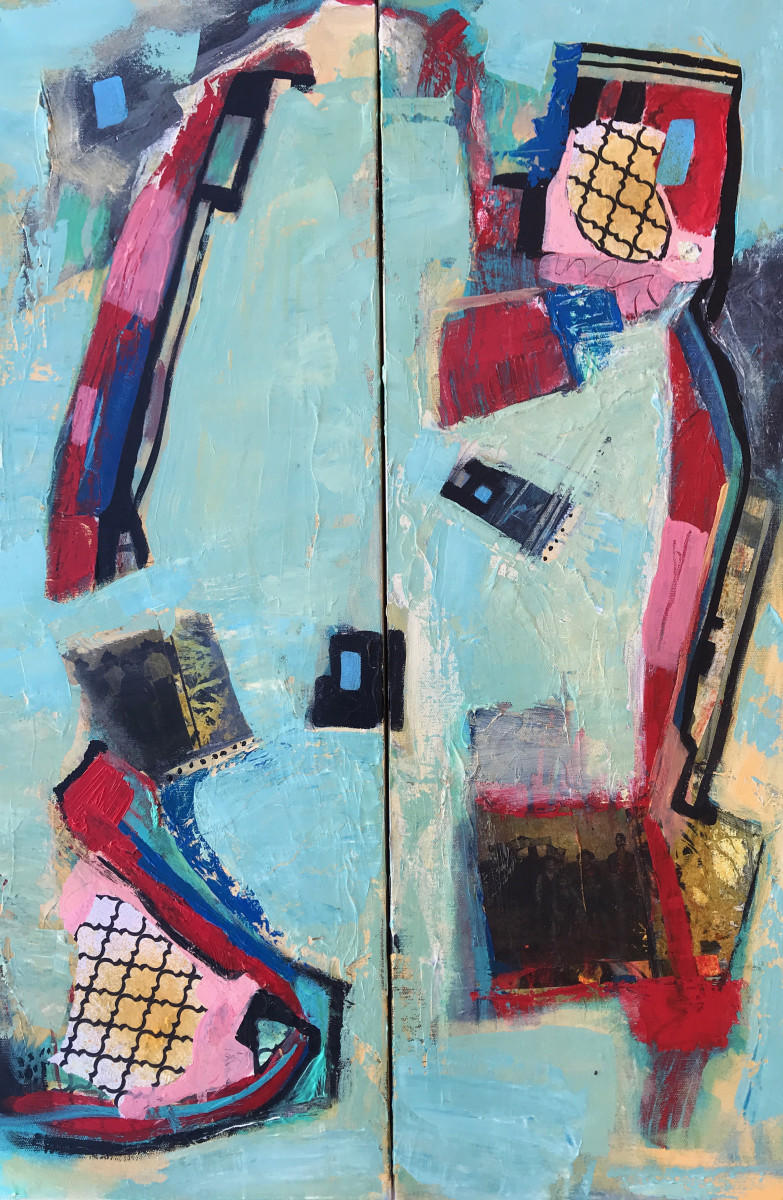 Game Boy Diptych by Judith Visker 