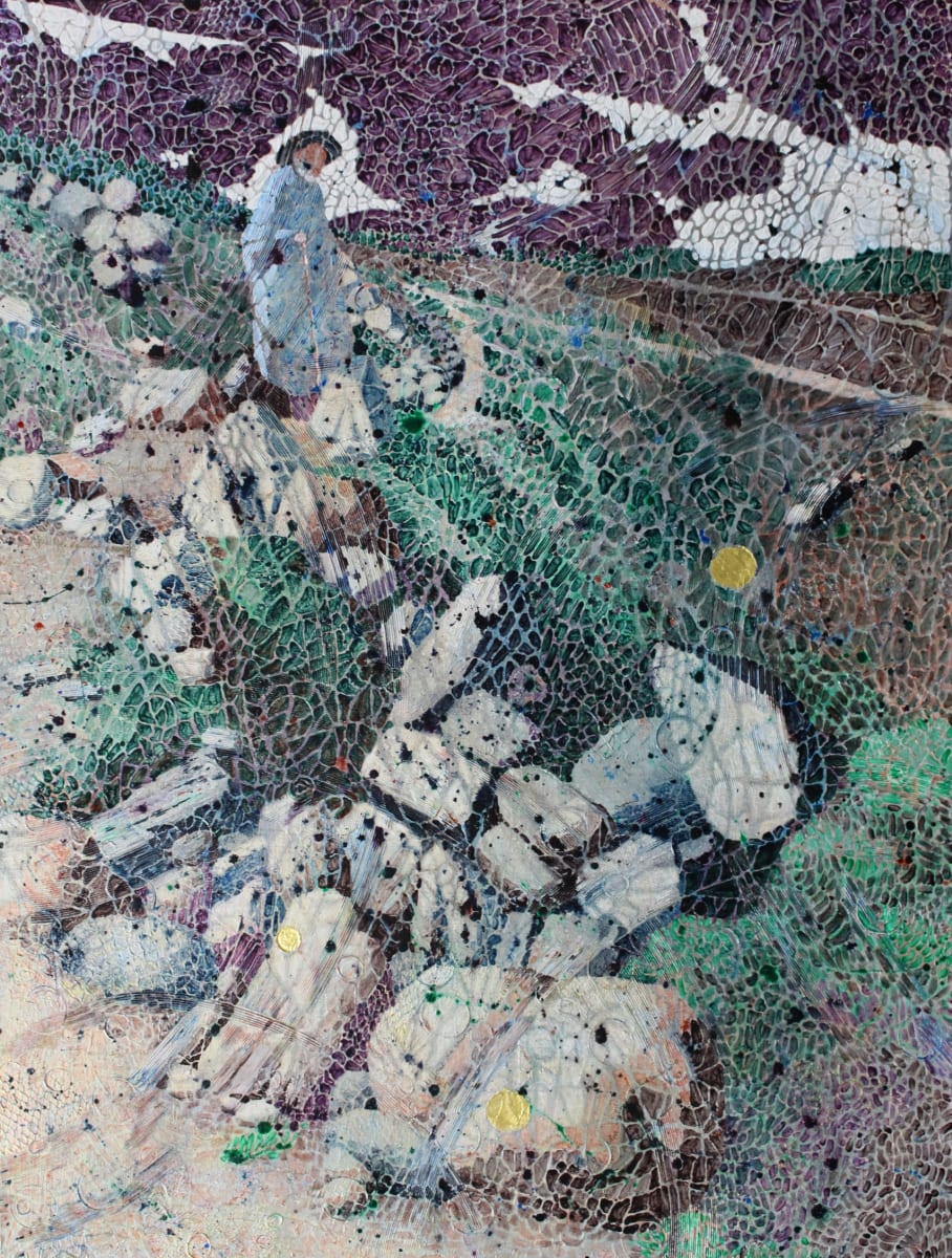 Looking Back/en arrière by Karen Blanchet 