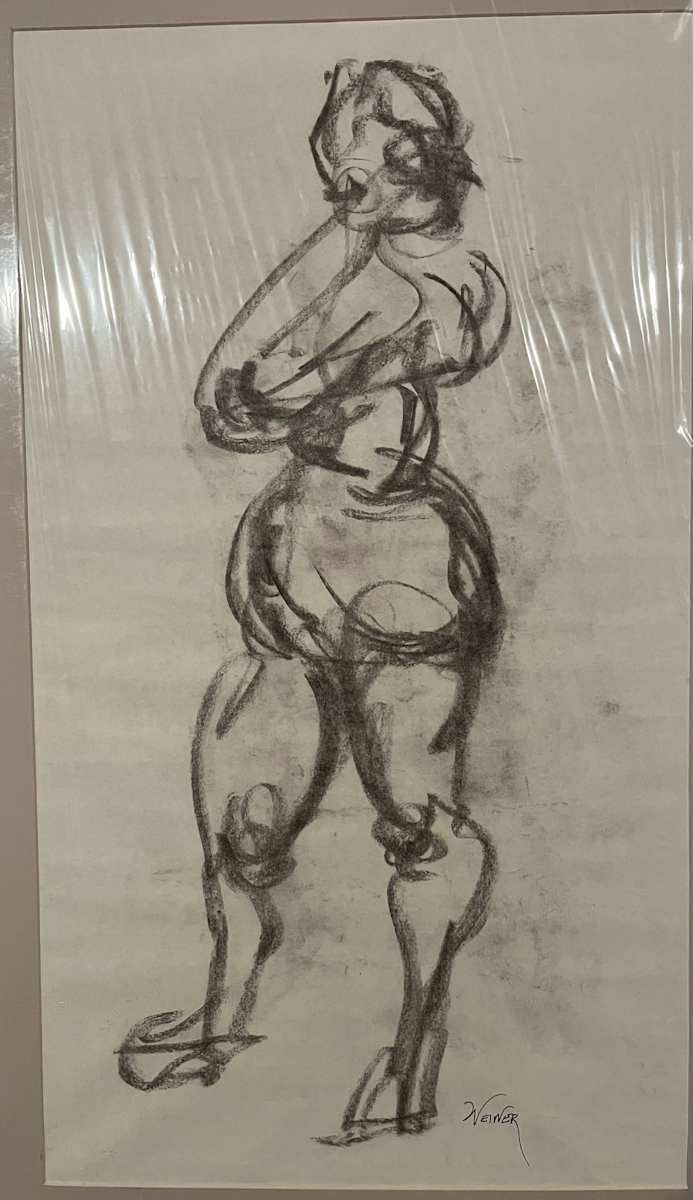 A Woman of Substance (Figure Drawing) by Elaine Weiner-Reed 
