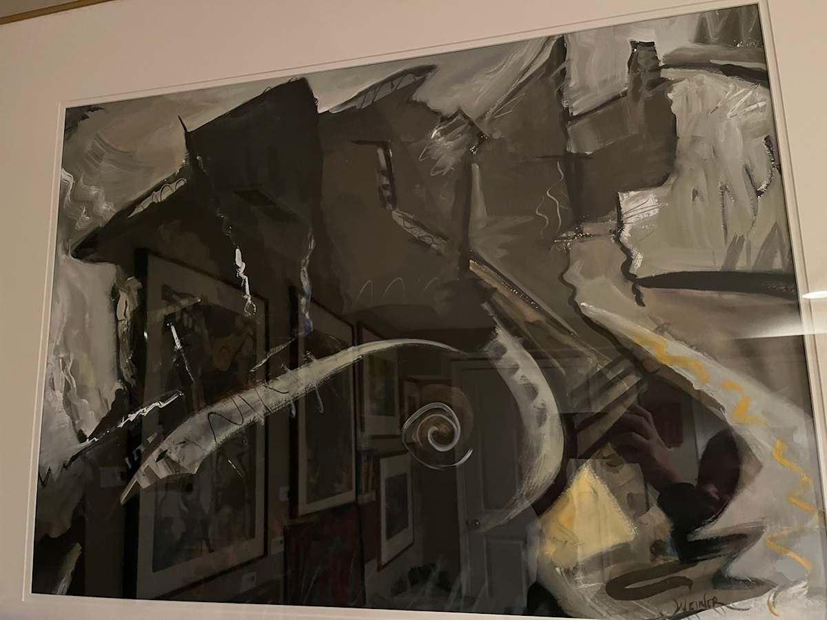 Life Force by Elaine Weiner-Reed  Image: Life Force - New Directions - Full Sheet - Matted and Framed