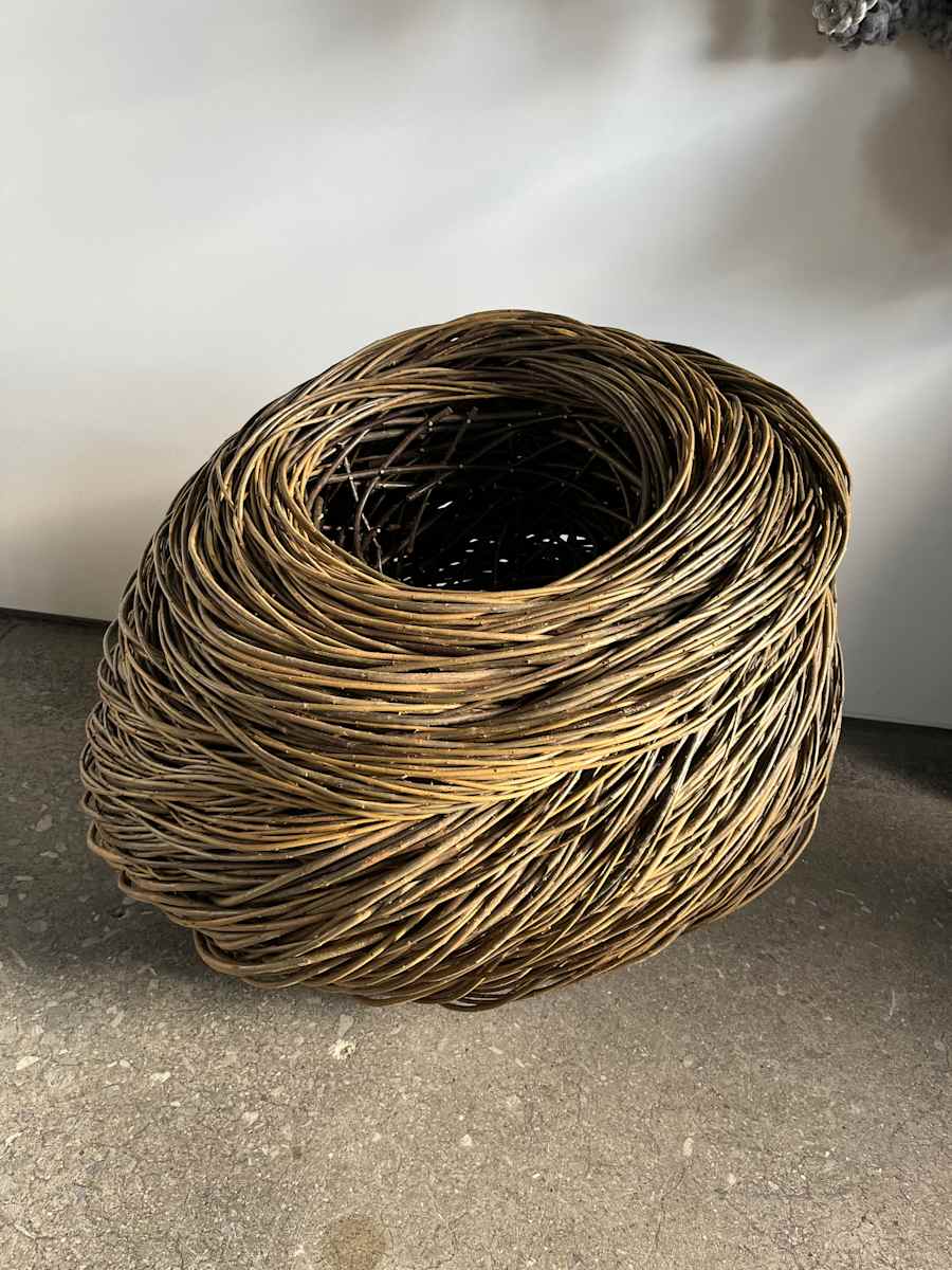 Sedimentary Rock Willow Sculpture by Sue Kirk, Image 2.