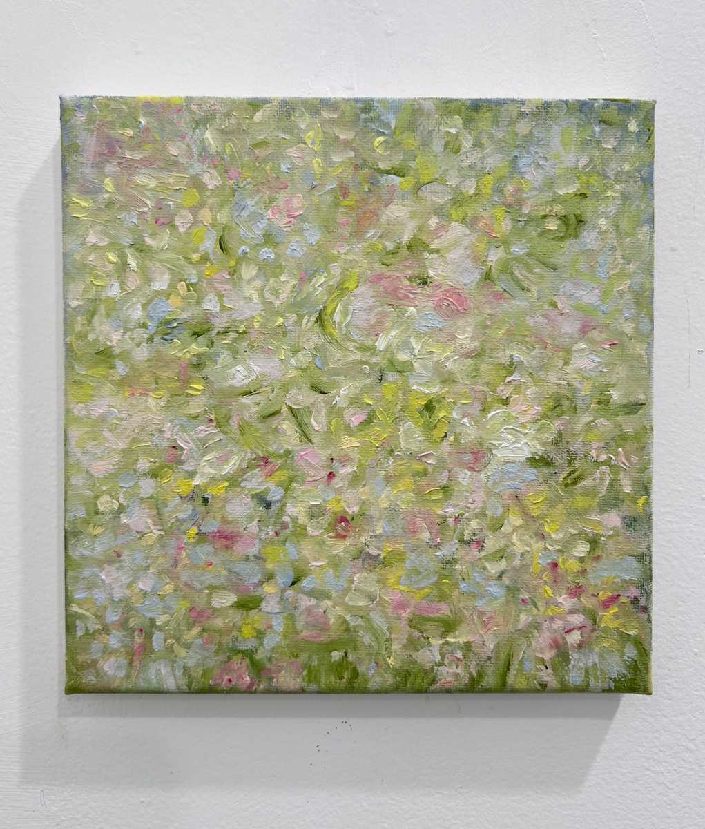 Spring Garden under the Snow by April Kinser, Image 1.