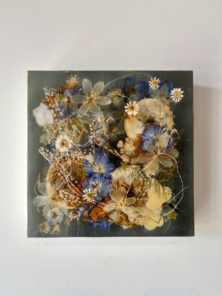No. 13 Backyard Blue II by Ann Swingler, Image 2.