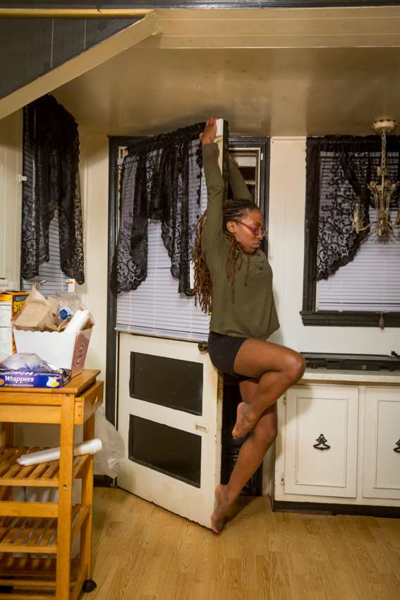 Suspended Frustration, solo by Shoccara Marcus, Image 2.