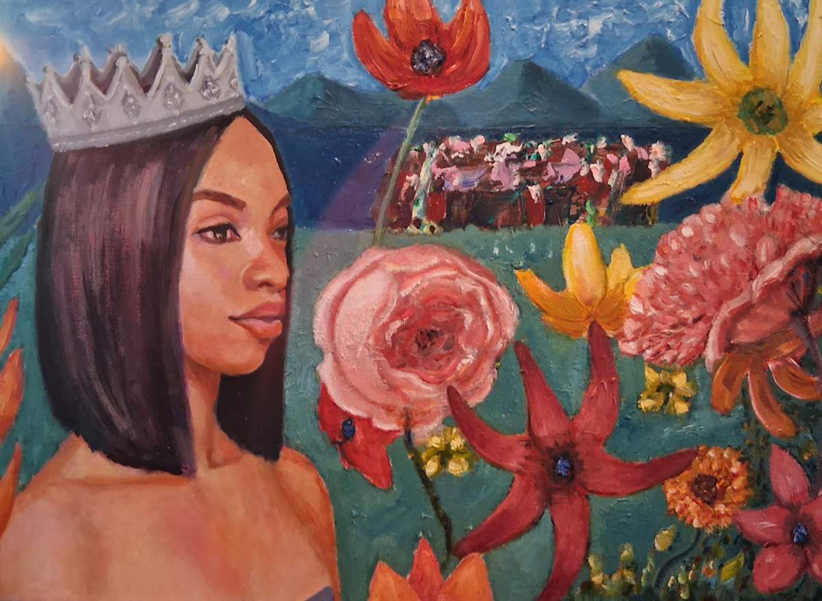 At Rest in Her Queendom by Raven Burnes Kushner, Image 1.