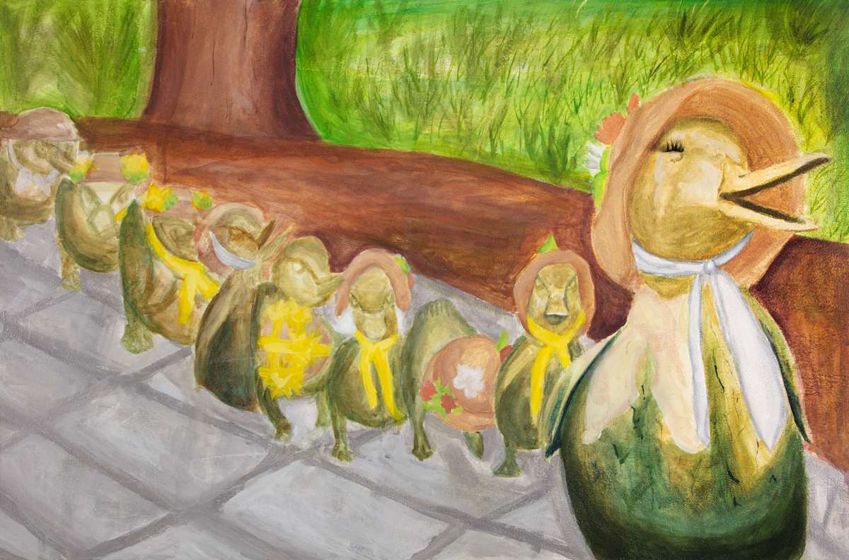 Make way for Ducklings by Mayra Acosta, Image 1.