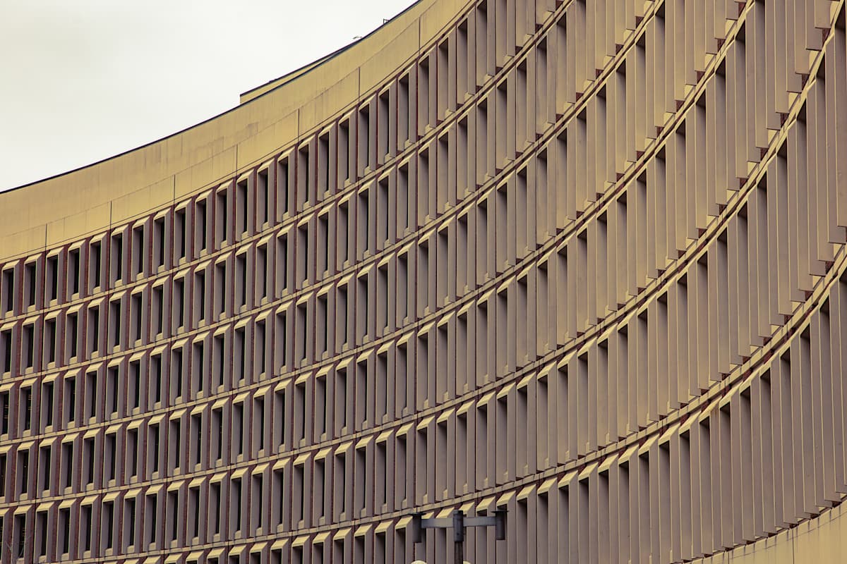 The Curving Building #3 by Thanh Le