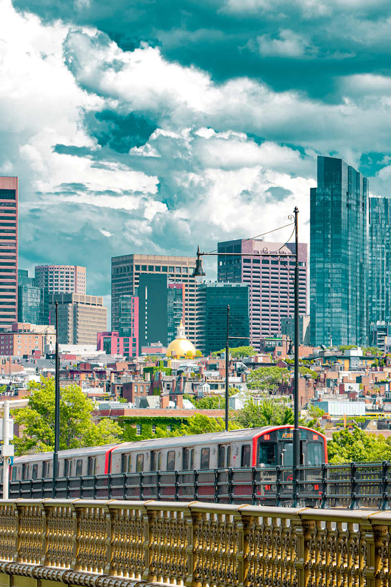 Rails Into The Skyline #2 by Elijah "Jah" Otero