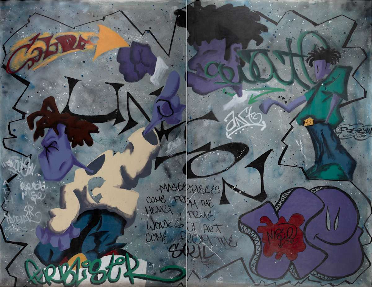 Untitled by Jason "SWAT" Talbot, Damon "FERB" Butler, Rob "Problak" Gibbs, Carlo "Solrac" Lewis, Chad "Nise" Hill, Anthony "ANT" Garcia, Image 1.