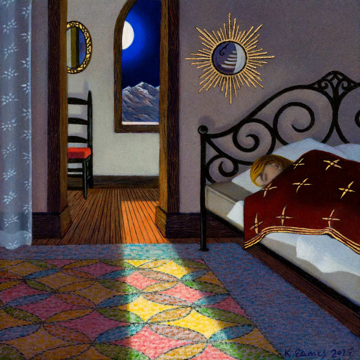Full Moon Sleep by Kristin Eames, Image 1.