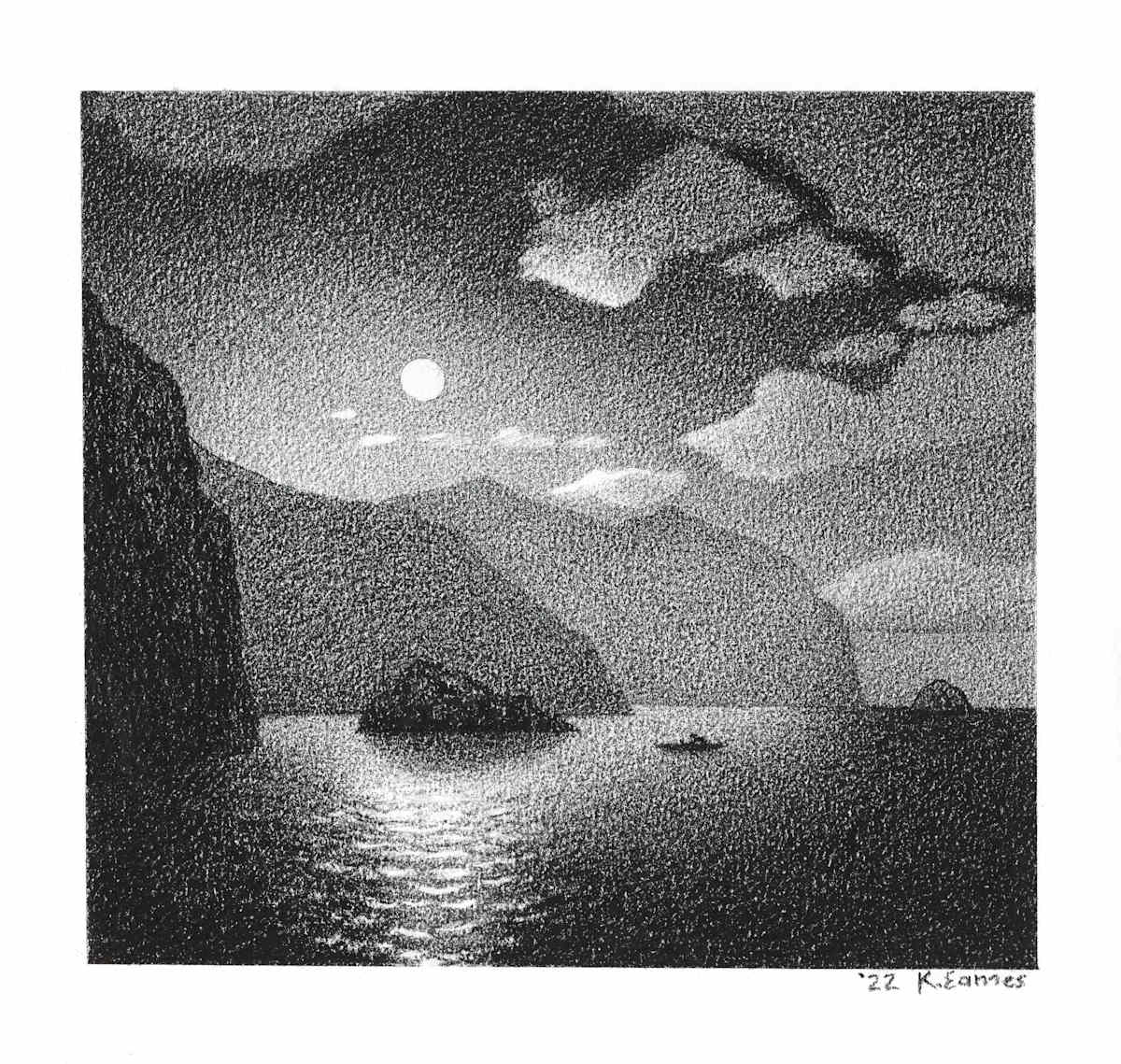 Moonlight Row by Kristin Eames, Image 1.