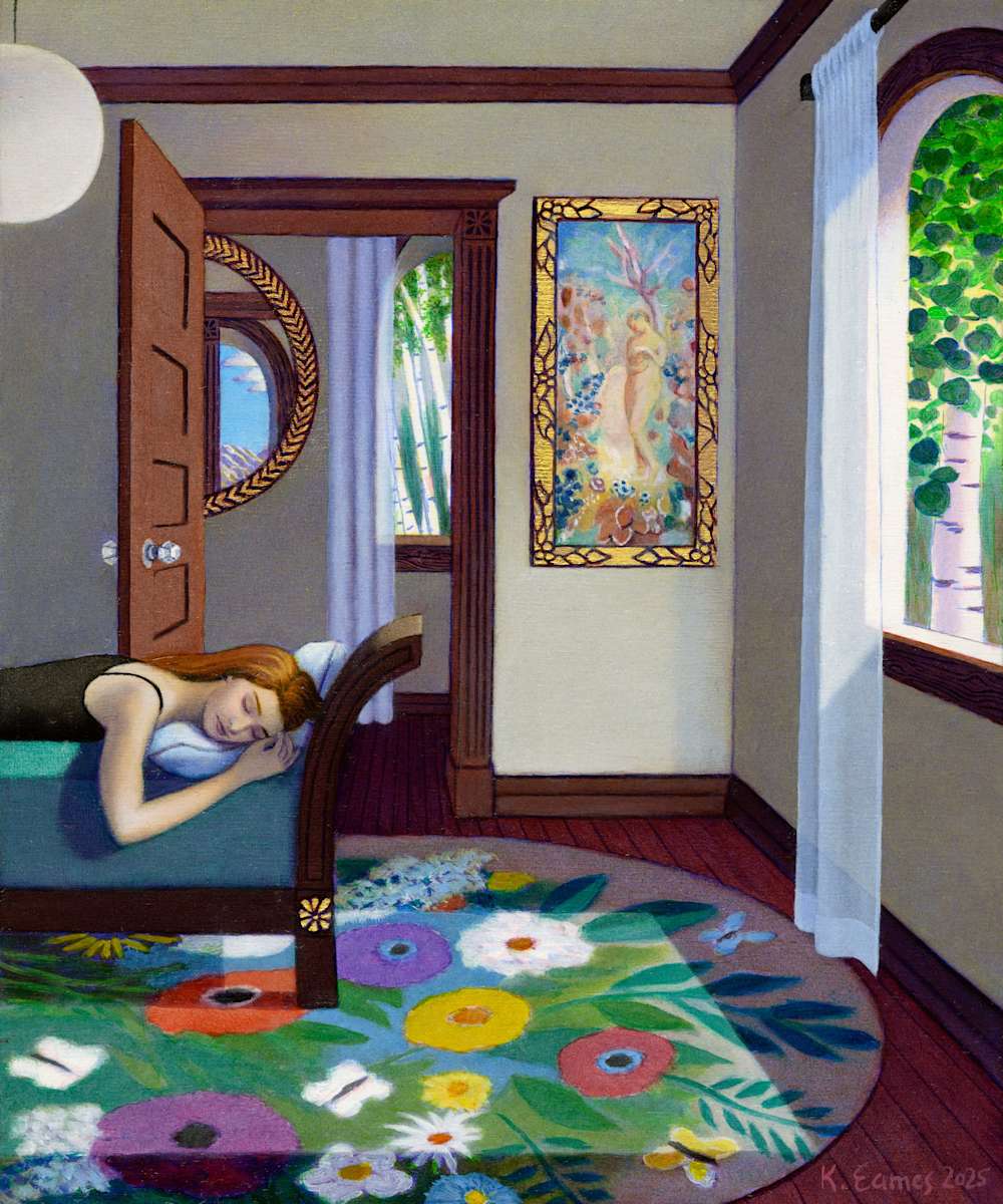 Ode to Odilon #2 by Kristin Eames, Image 1.