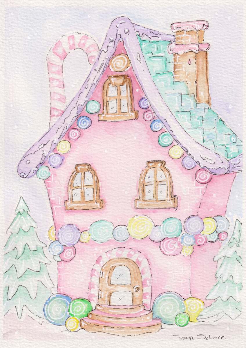 Gingerbread House by Tonya Schorre 