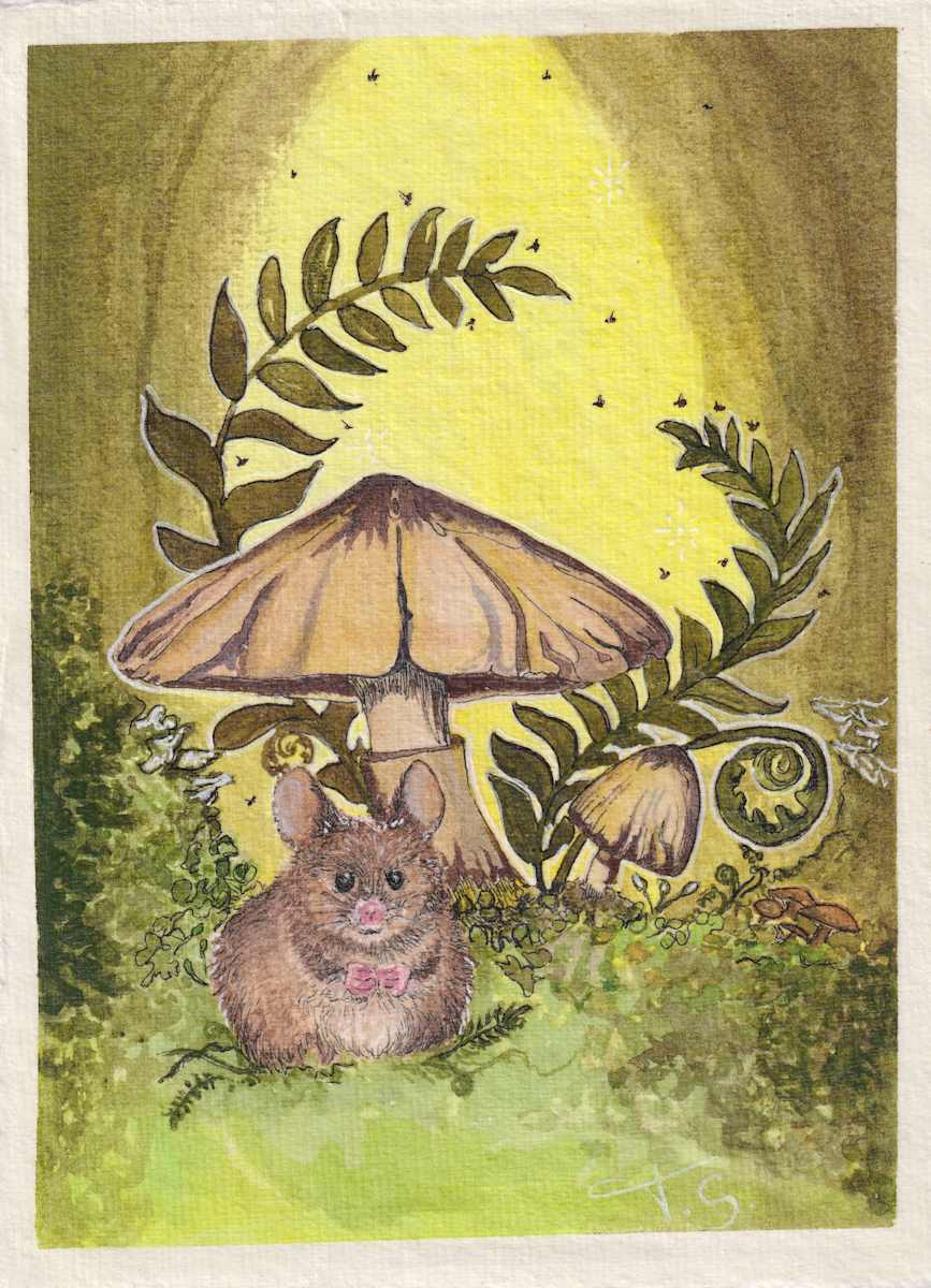 Mouse in the Forest by Tonya Schorre 