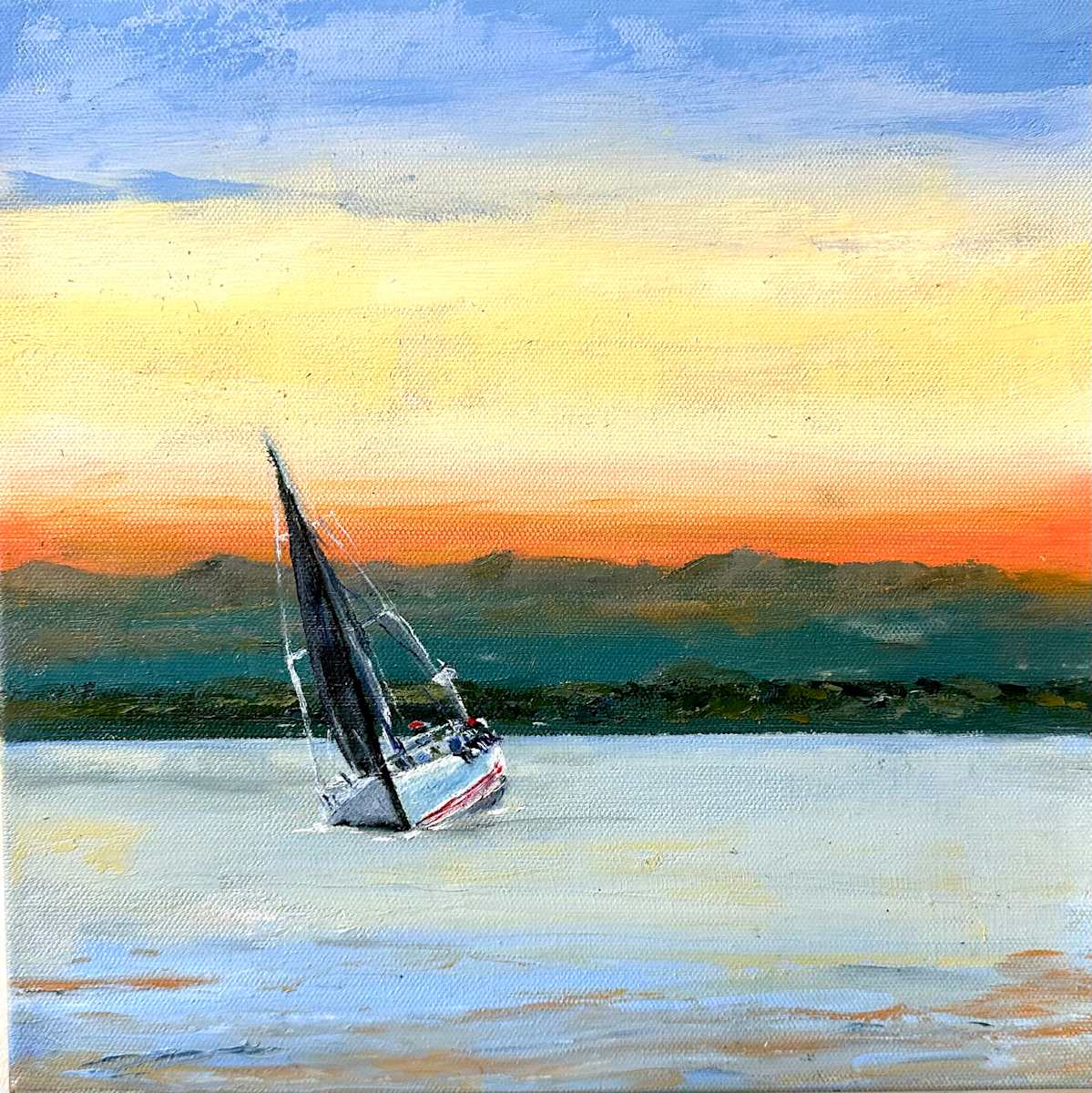 Heeling Wind by Phyllis Sharpe 