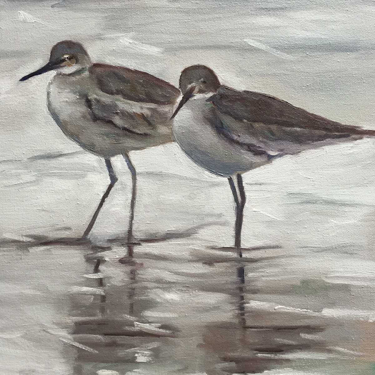 'Sanderlings' by Phyllis Sharpe, Image 1.