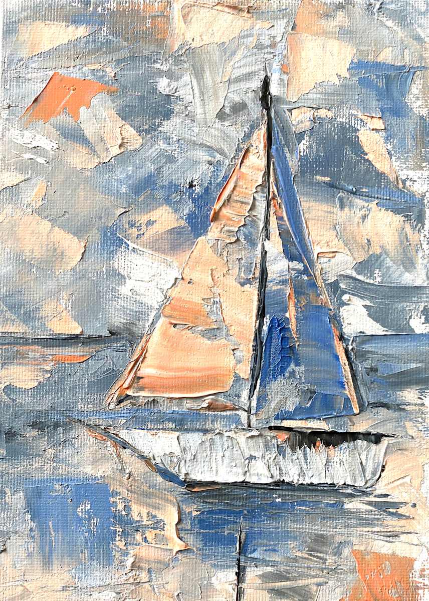 Abstract Boat, Image 1.