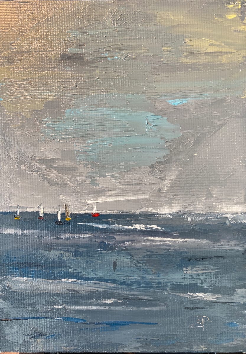 Cold Sailing by Phyllis Sharpe, Image 1.