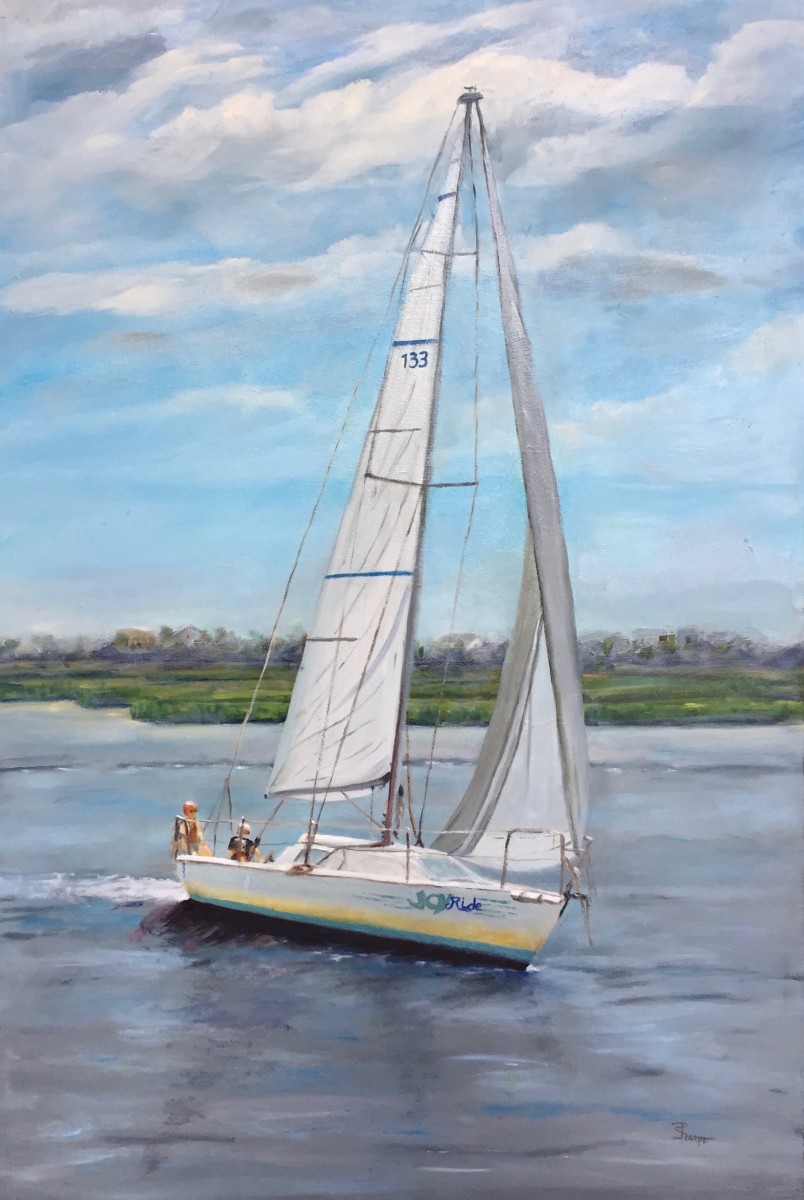 'Sunday Afternoon Sail' by Phyllis Sharpe 