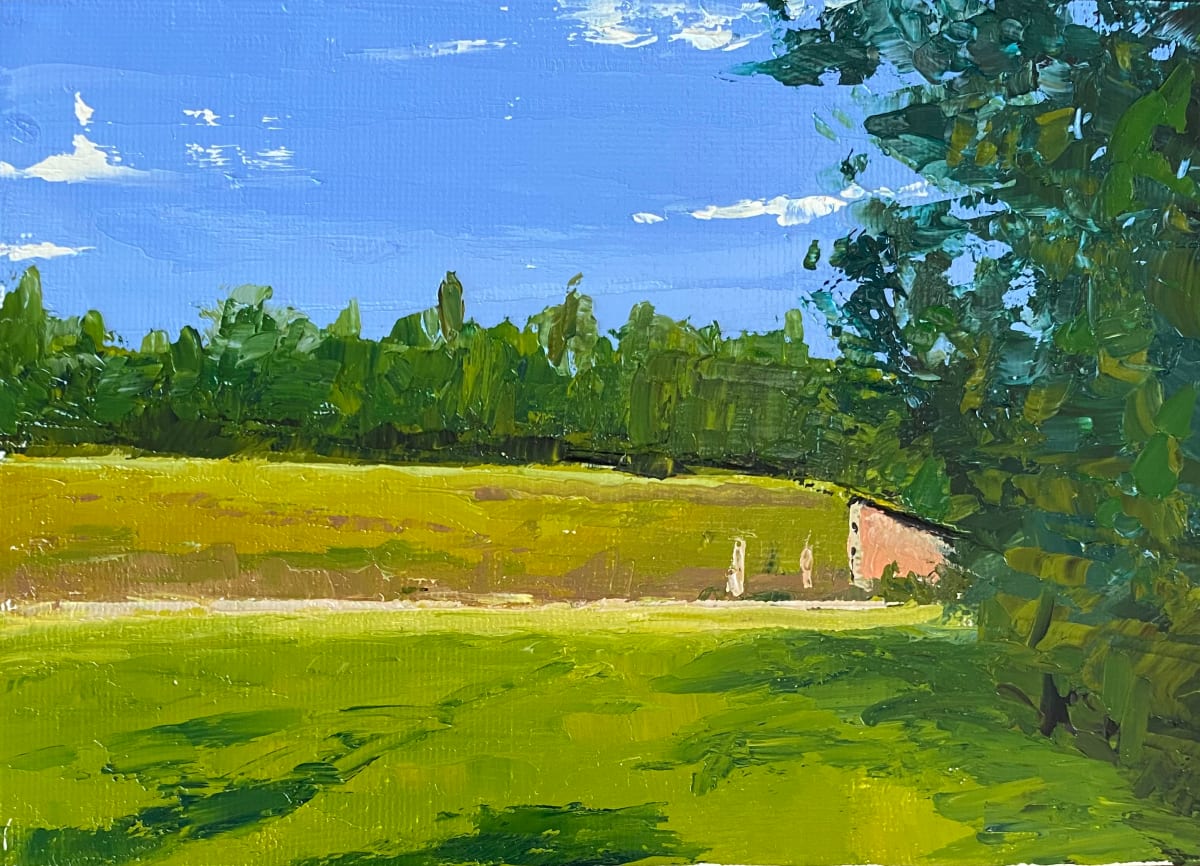 Pasture Field by Phyllis Sharpe 