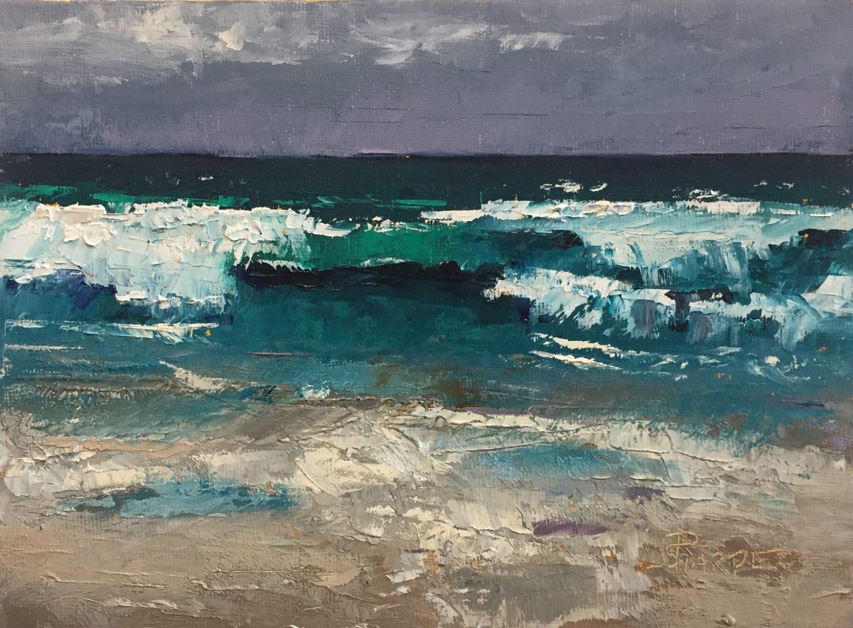 Waves Moving by Phyllis Sharpe 