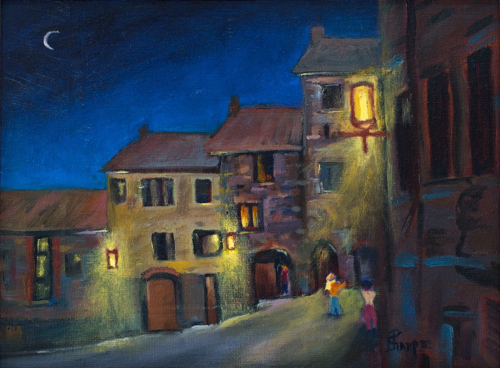 Night in Italy by Phyllis Sharpe 