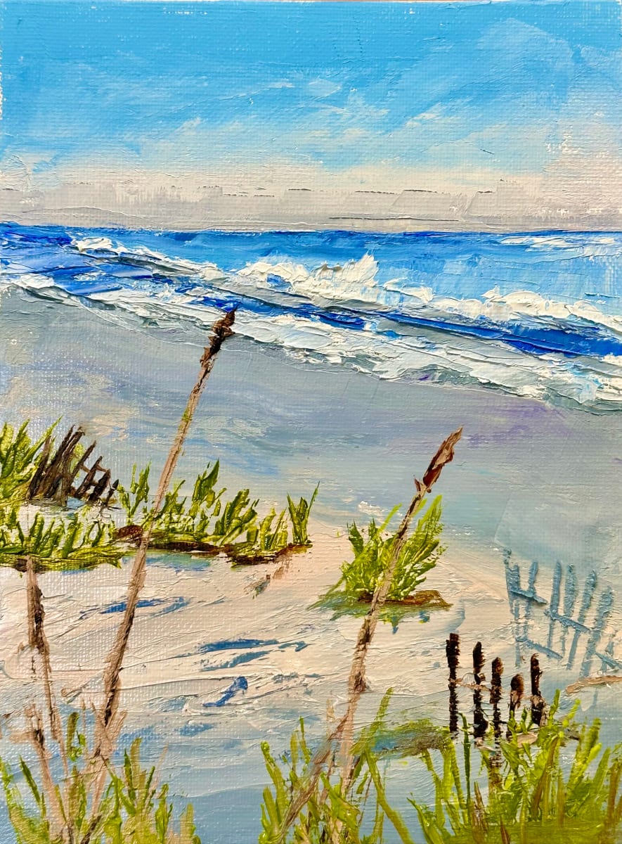 Beach Grasses by Phyllis Sharpe 