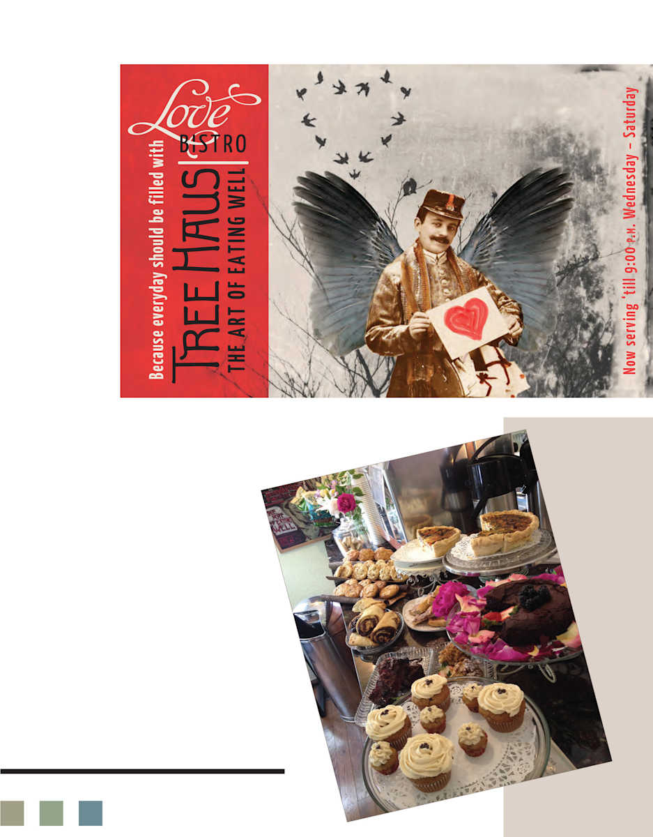 Tree Haus Bistro promotion by Ema Lahey, Image 1.