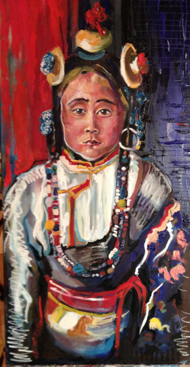 Tibetan Child by Robbi Firestone, Image 1.