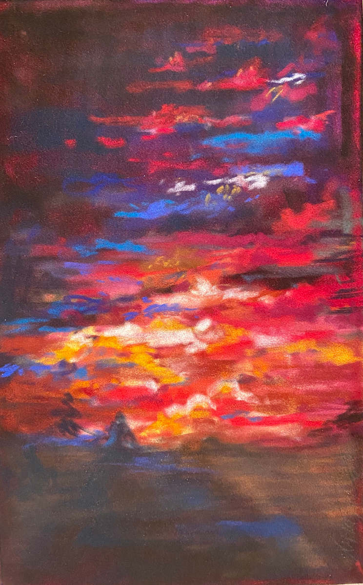 Blazing Sunset by Robbi Firestone, Image 1.