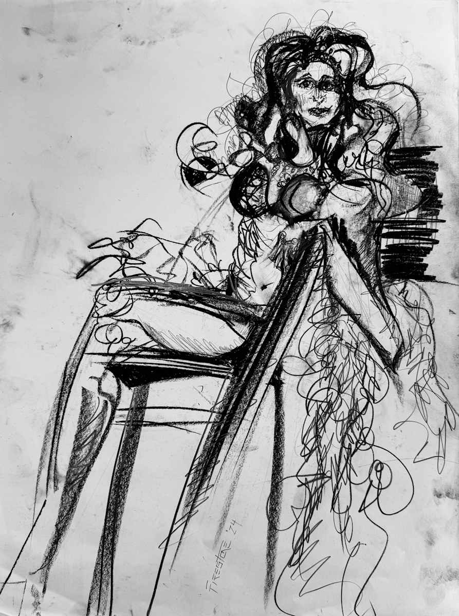 Burlesque Girl by Robbi Firestone 