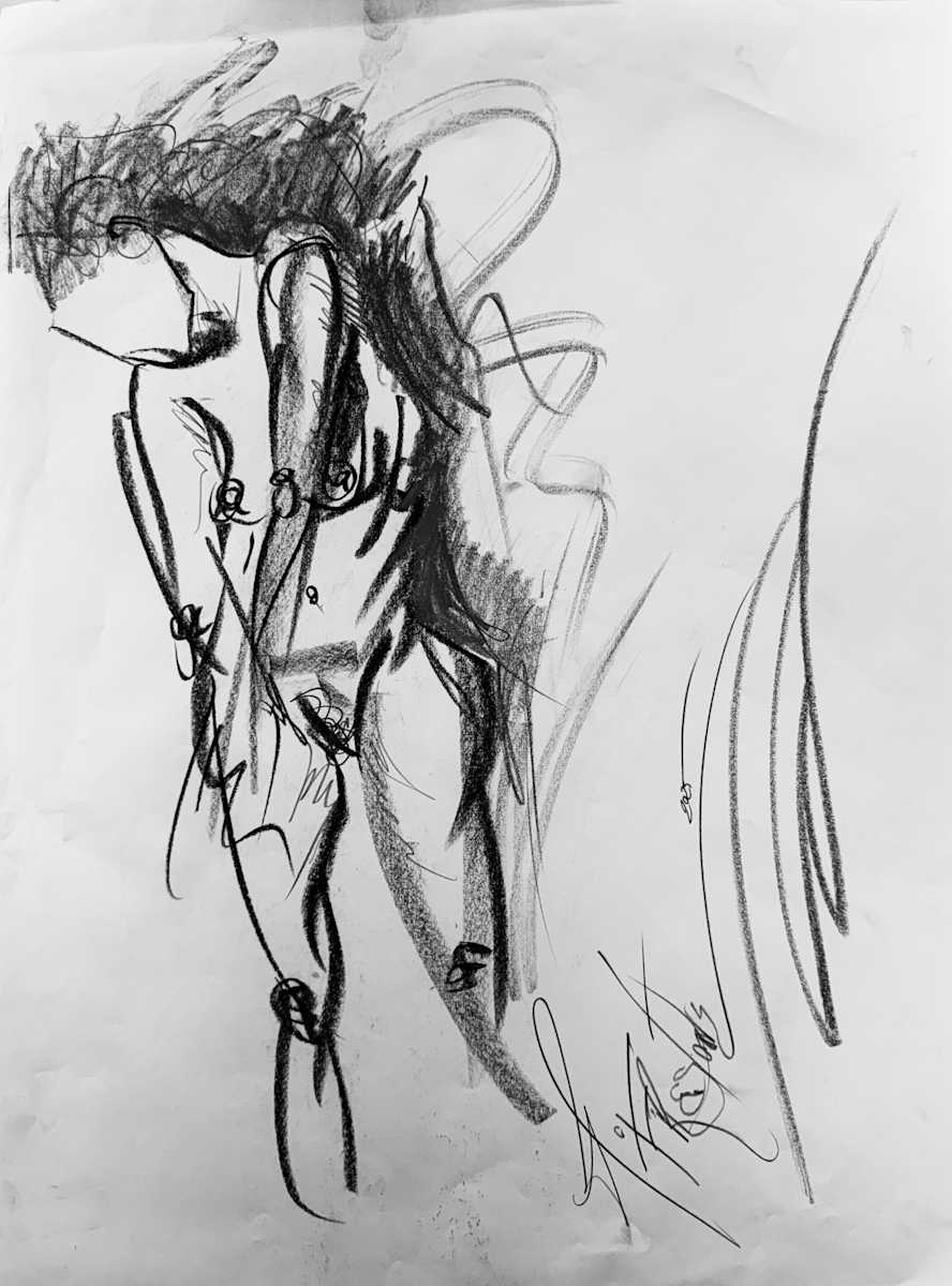 Nude Sketch No.3 by Robbi Firestone 